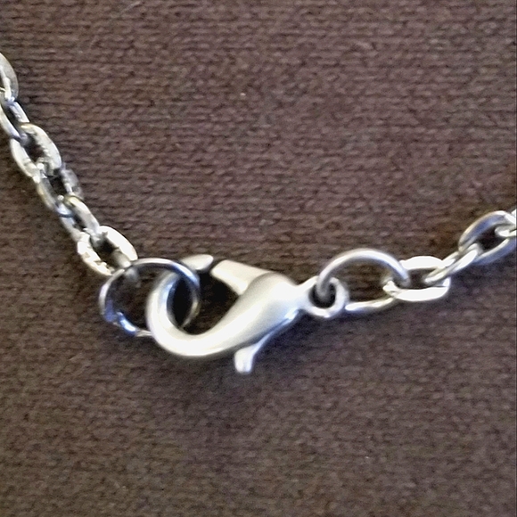 VINTAGE INTRICATE OWL PENDANT NECLACE - 21" CHAIN - UNIQUE!! - Picture 4 of 4